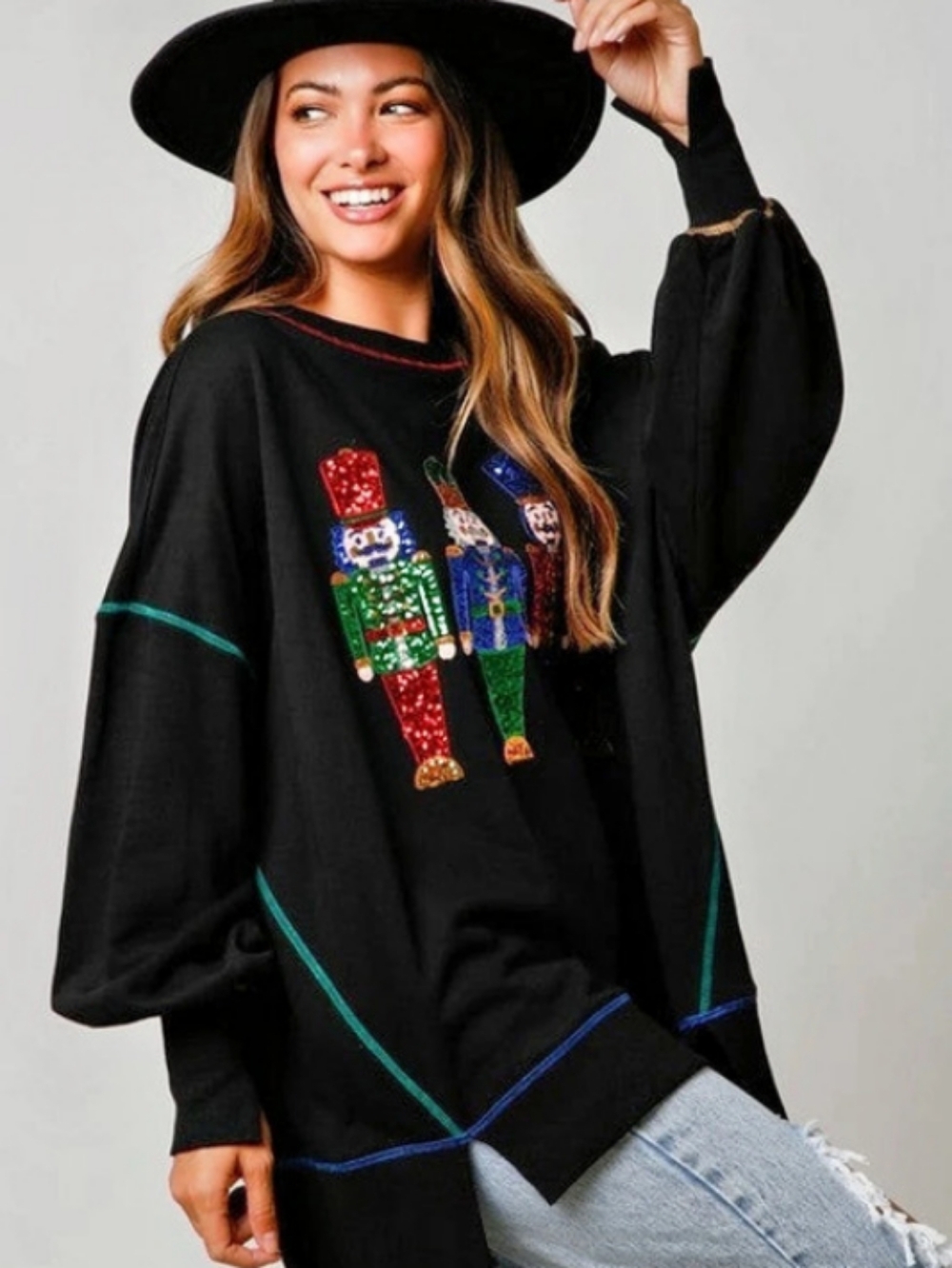 Oversized Nutcracker Tunic - Picture 2 of 2
